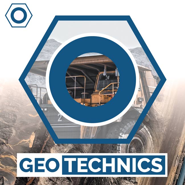 Logo designed for GEO TECHNICS